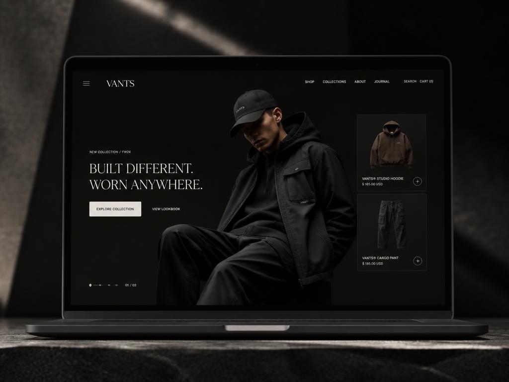 Site desenvolvido para Vants